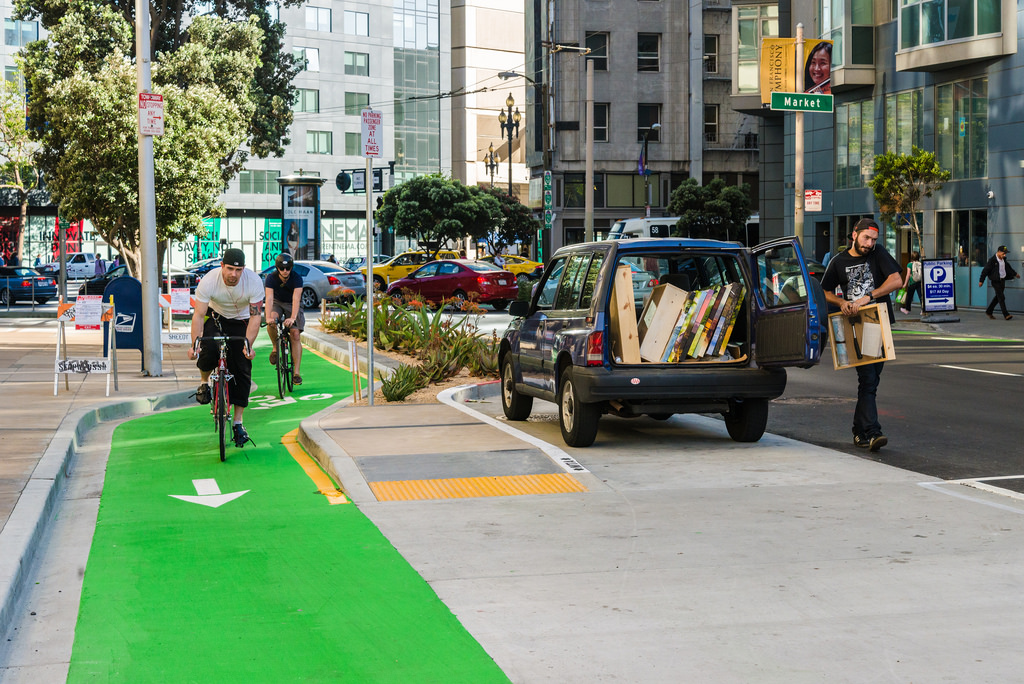 <strong>QC Helps Reduce Vehicle/Bicycle Conflict on Valencia St</strong>